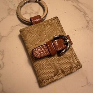 Coach purse keychain picture frame holder wallet BNWOT